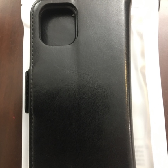 Newseego Leather Case Compatible with iPhone 12/iPhone 12 Pro Black - Picture 6 of 14